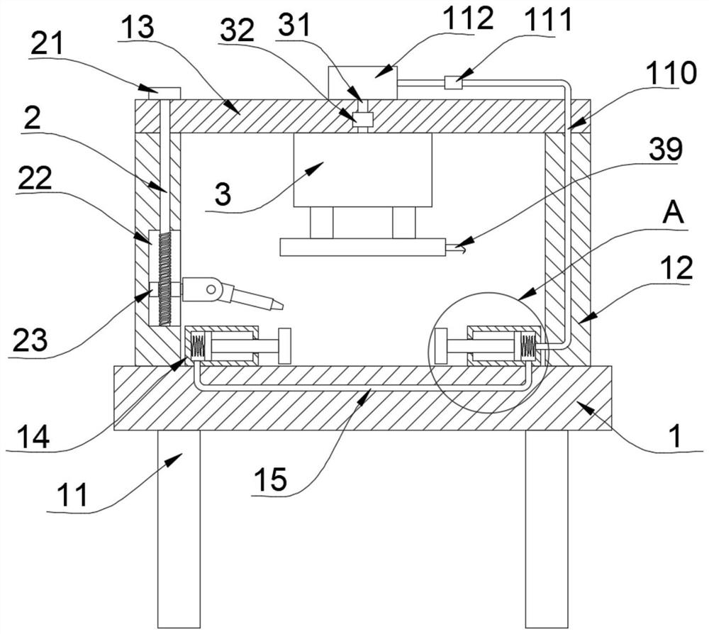 Device for heating material based on high-power laser