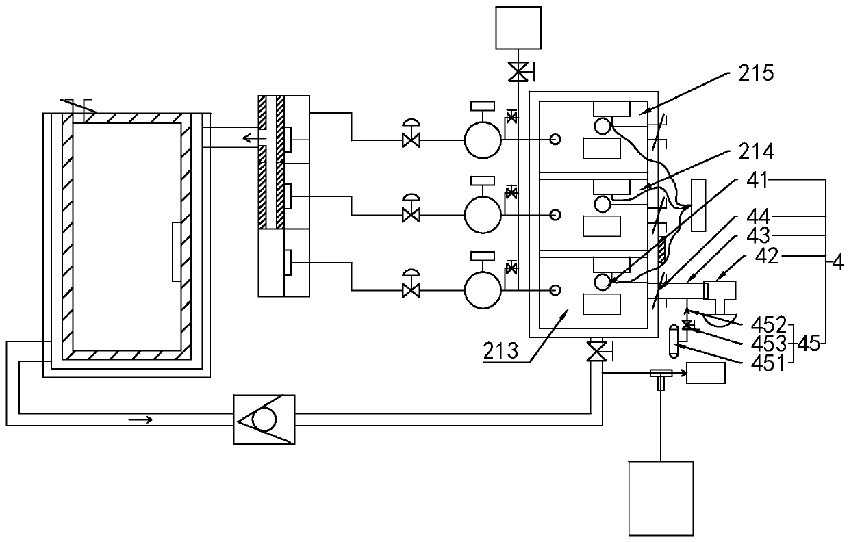 Anti-solidification constant-temperature system for corn oil and constant-temperature control method thereof