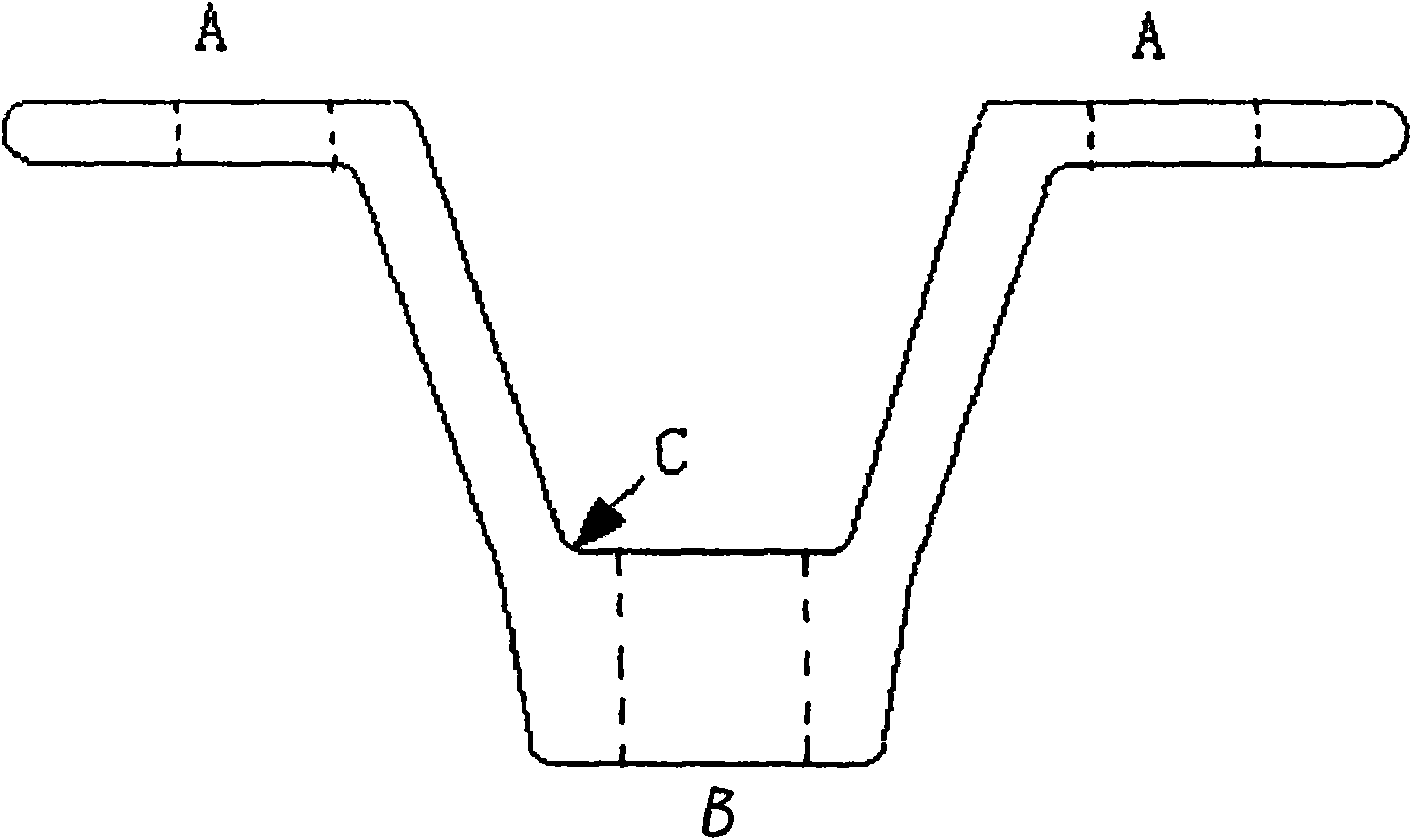 Once hot-forging shaping process for manufacturing joint hinge