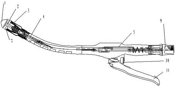 Disposable digestive tract intelligent stapler and usage method thereof