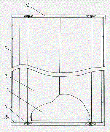 Theft-proof display cabinet with special sound