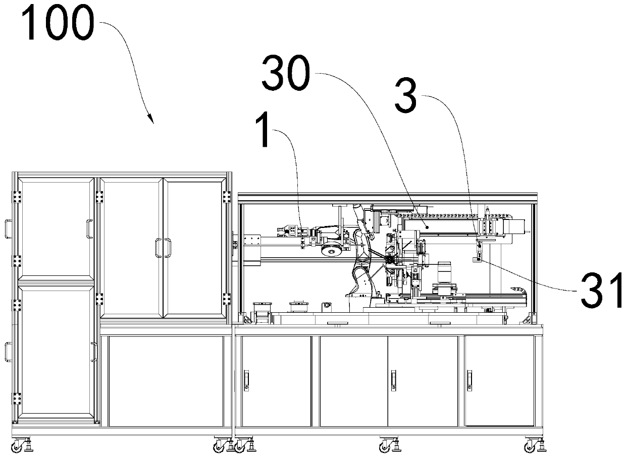 Threading mechanism for automatic winding machine