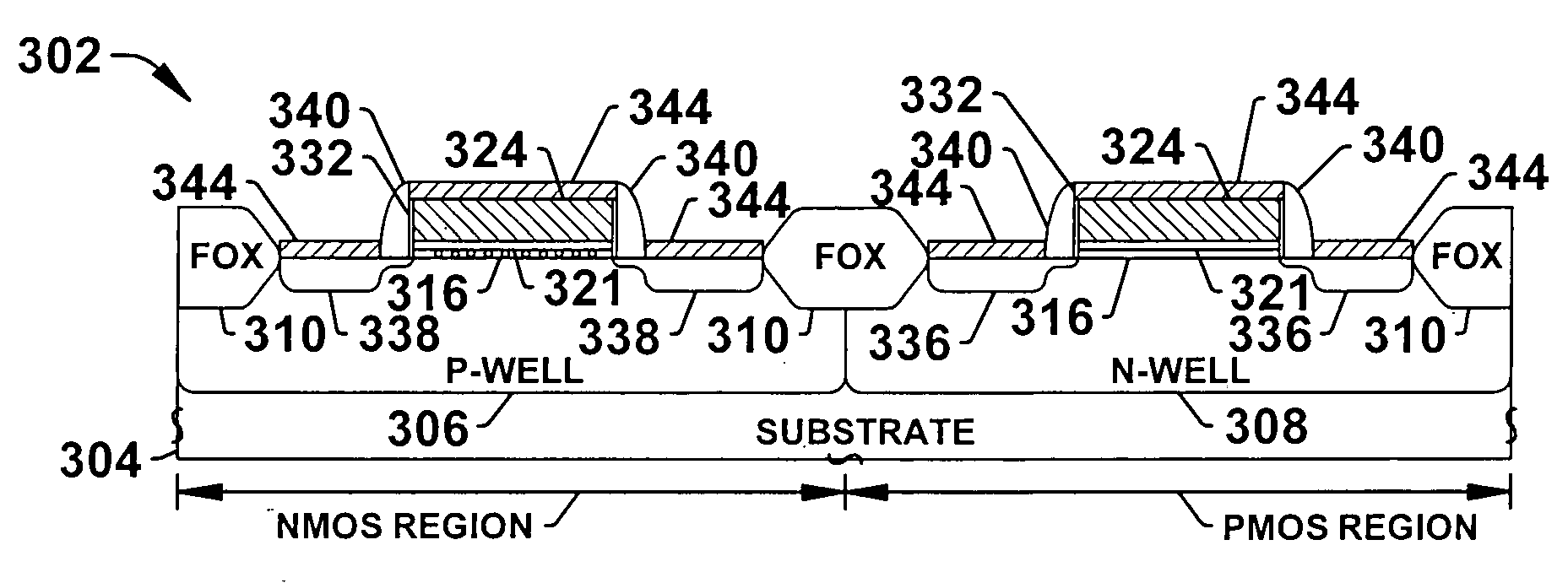 Lanthanide series metal implant to control work function of metal gate electrodes