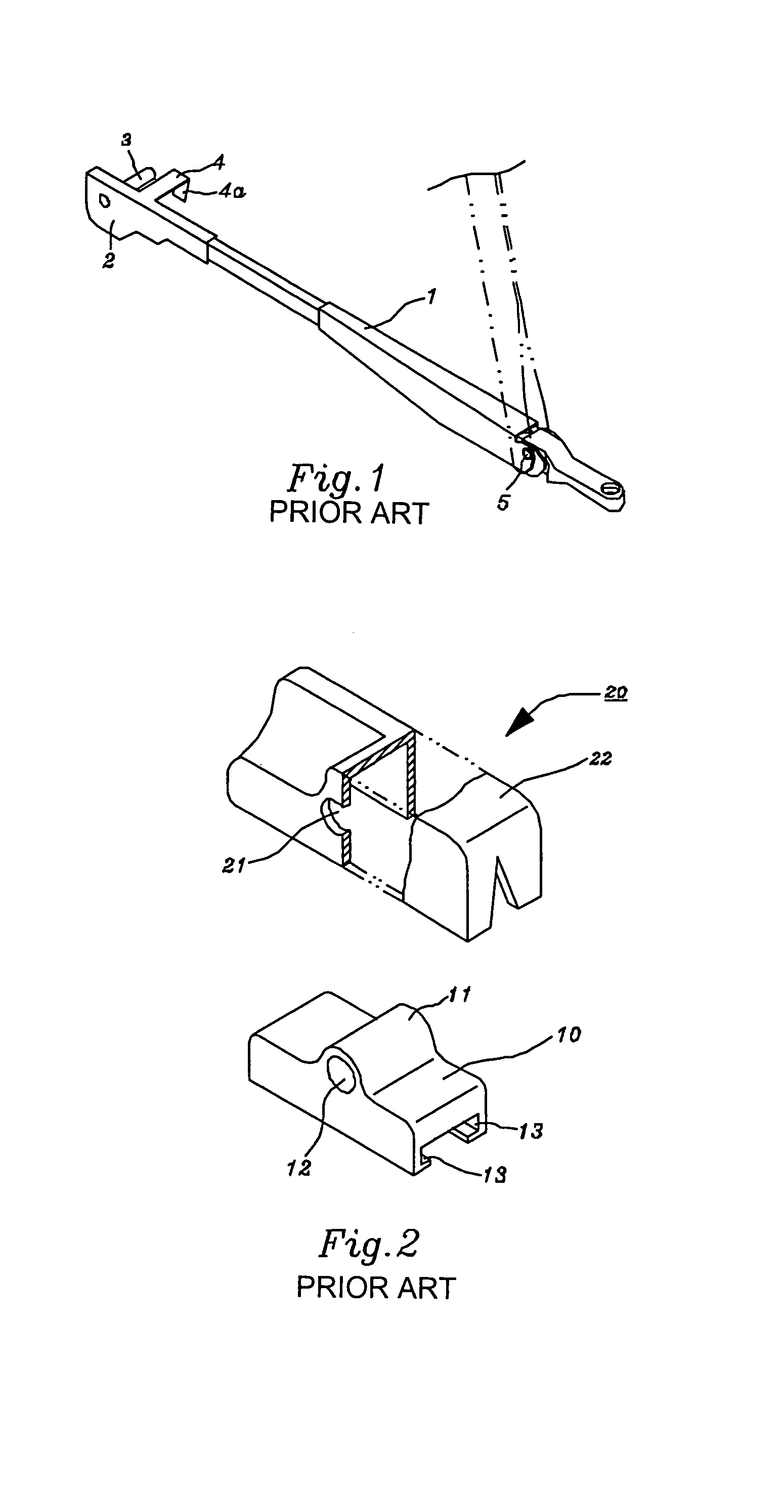 Joint apparatus of a car windshield wiper arm