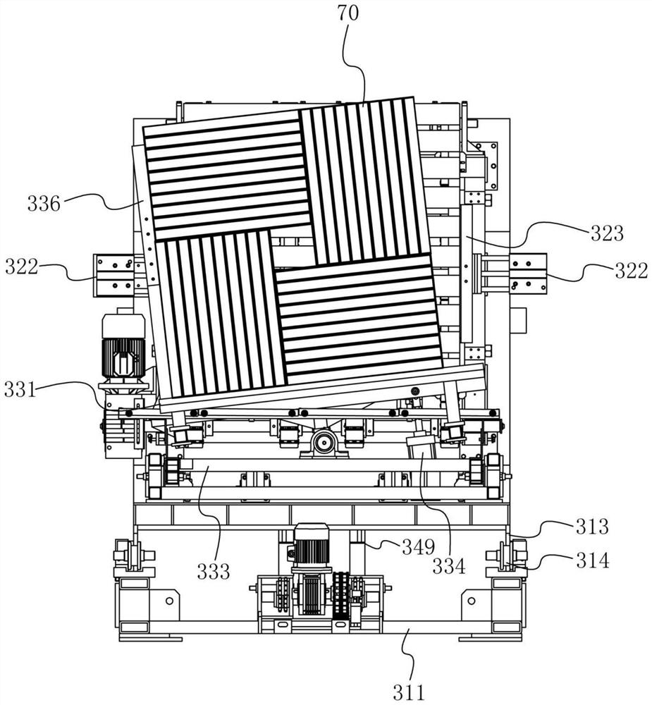 Movable type inclined jacking and bundling equipment, system and method