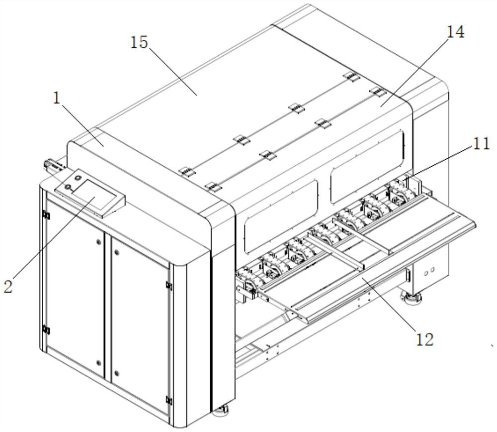 Small-size high-speed carton printer