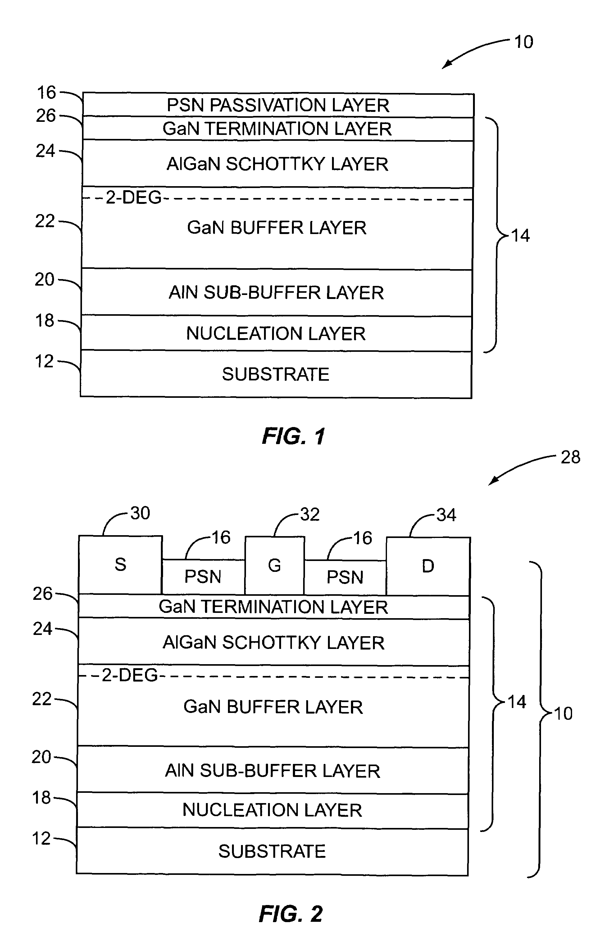 Surface passivation of GaN devices in epitaxial growth chamber