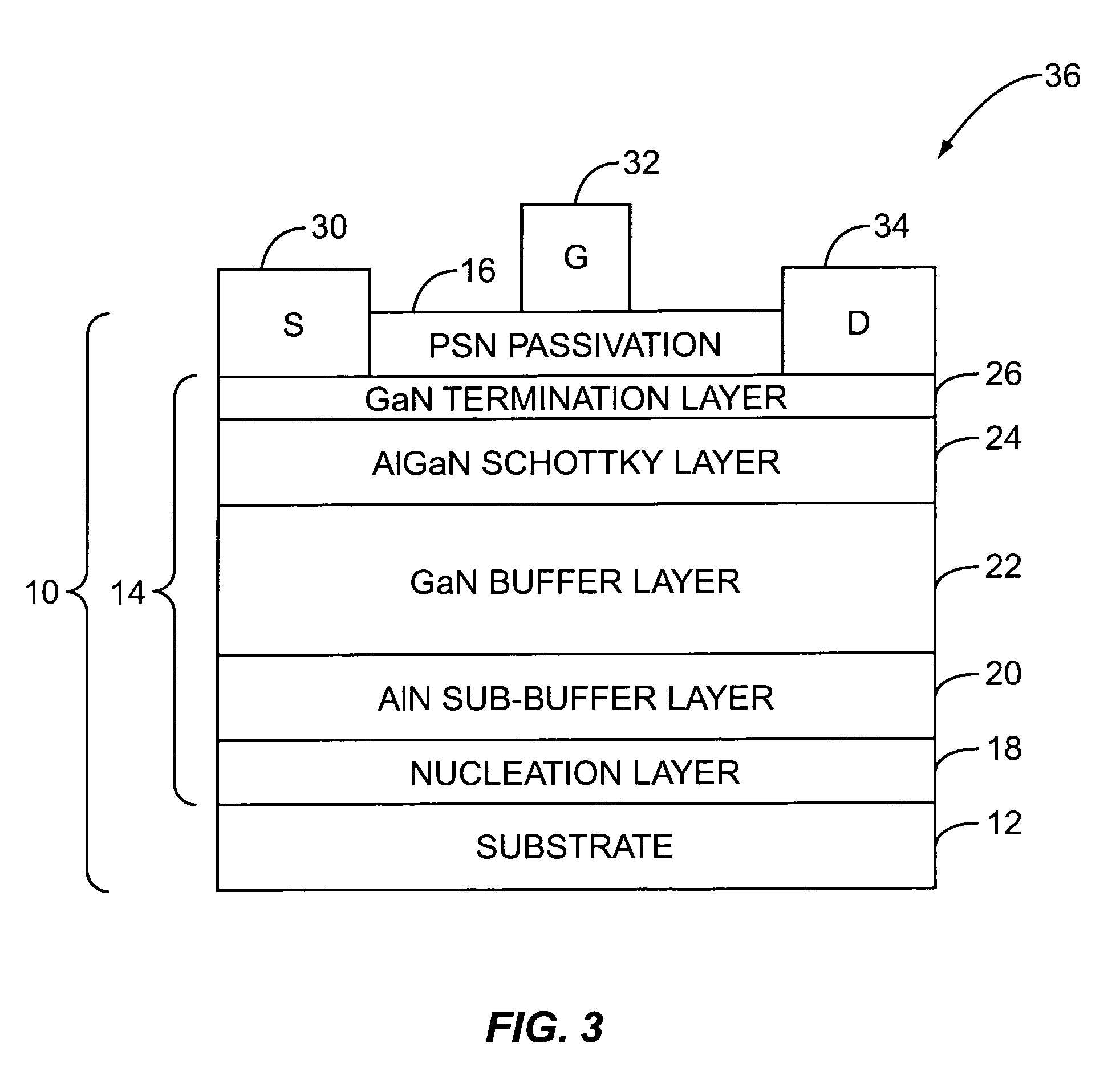 Surface passivation of GaN devices in epitaxial growth chamber