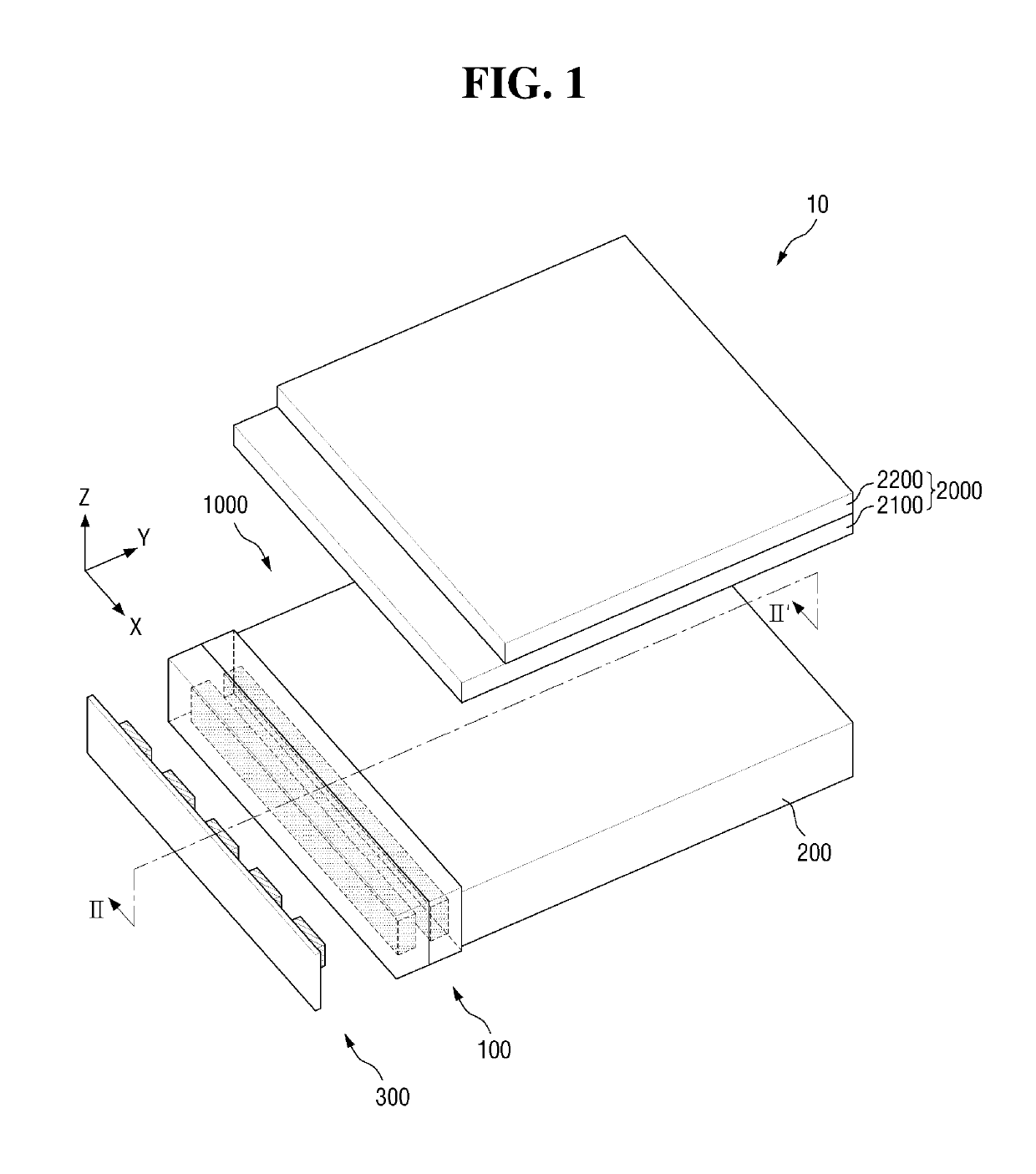 Wavelength conversion member having two different wavelength converting materials and backlight unit including the same