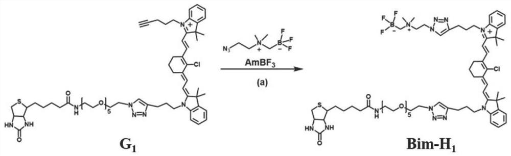 Tumor targeted nuclide diagnosis and treatment molecular probe, preparation method and application