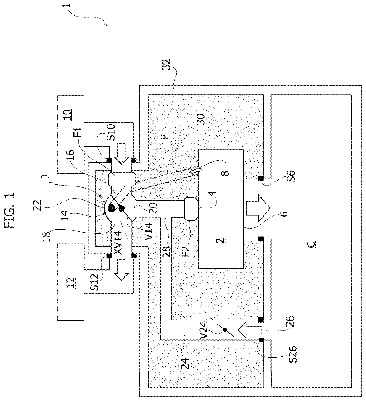 An air treatment system for a confined environment