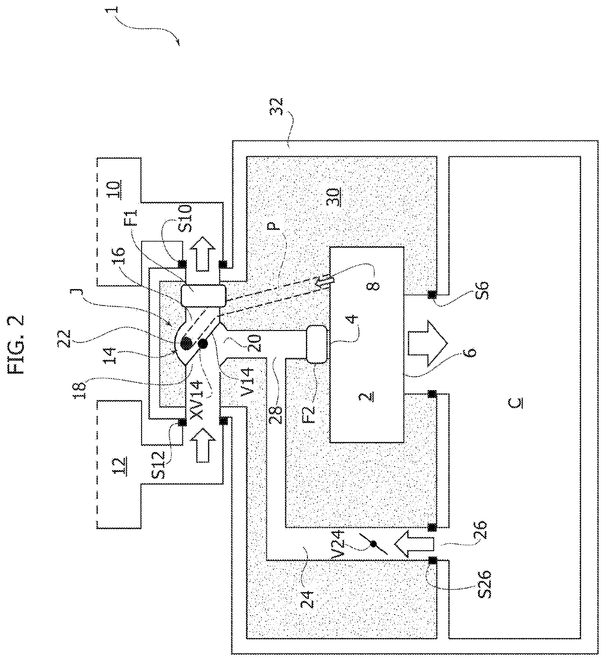 An air treatment system for a confined environment