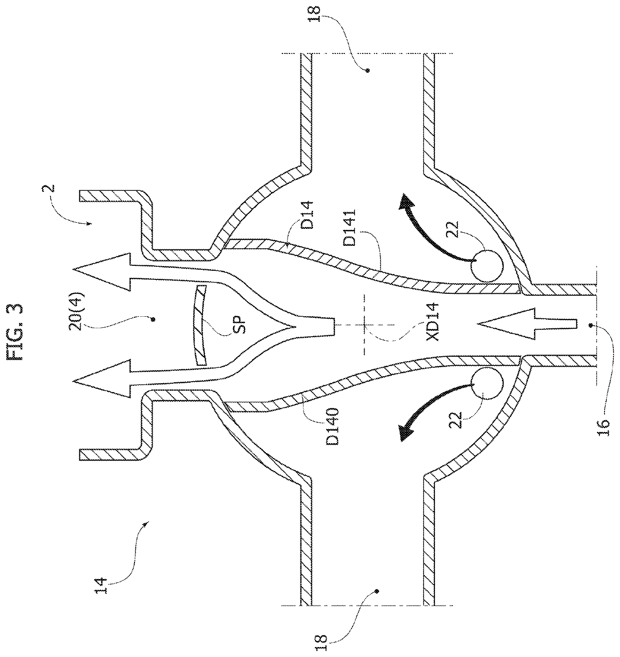 An air treatment system for a confined environment