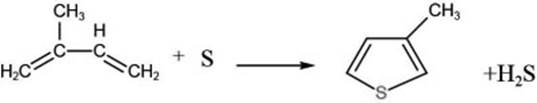 Production method of 3-methylthiophene and equipment