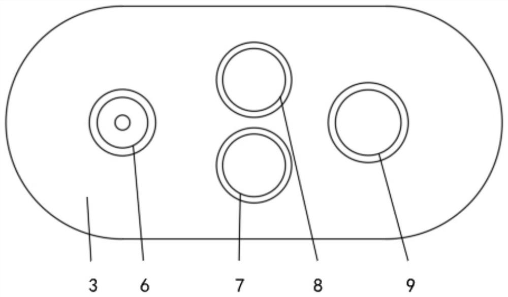 Multichannel oropharyngeal ventilation device for anesthesia department