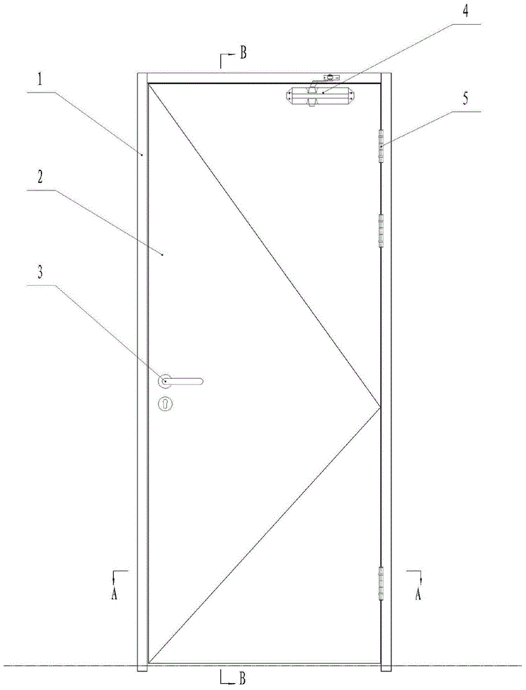 Scholl classroom door