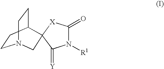 Novel spiro-quinuclidinyl derivatives for the treatment of central nervous system disorders