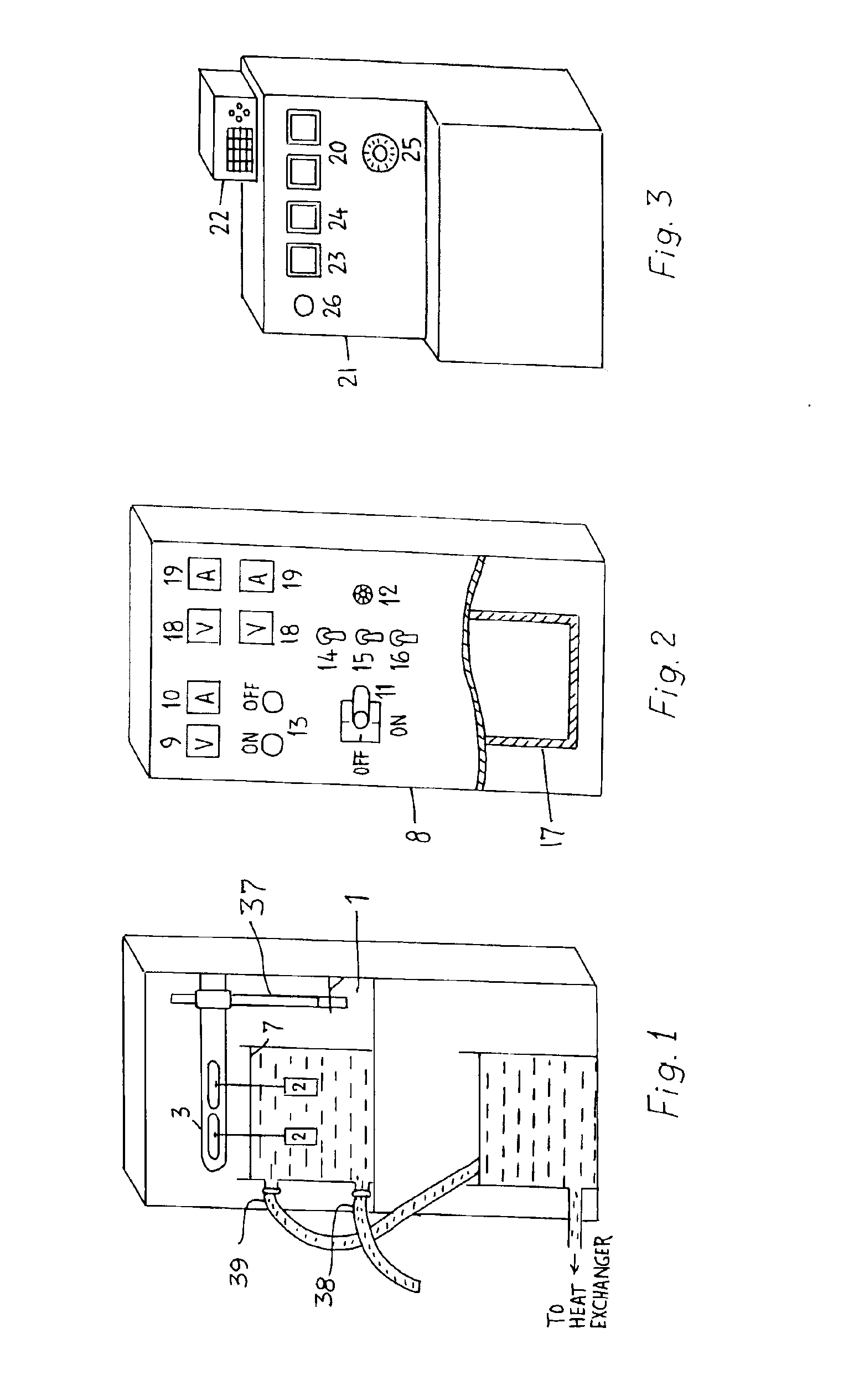 Process for forming coatings on metallic bodies and an apparatus for carrying out the process