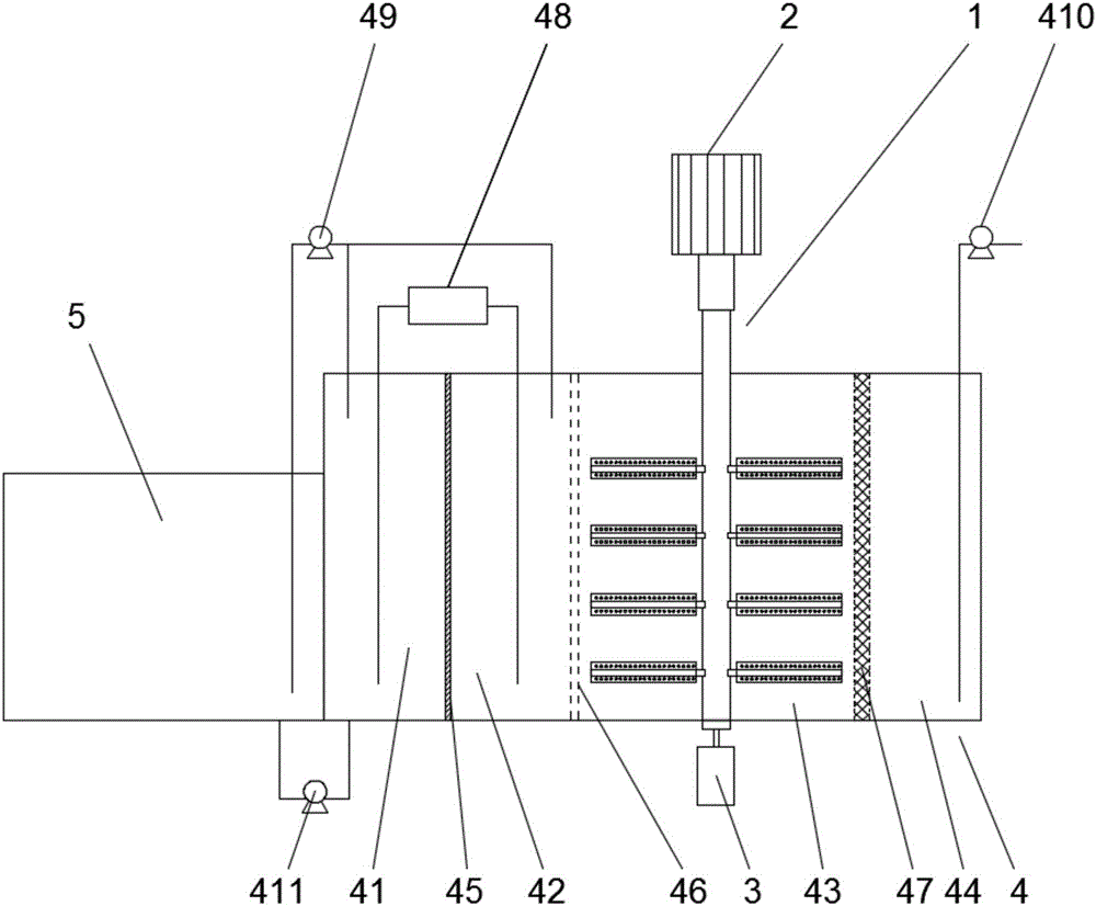 Sewage purification device