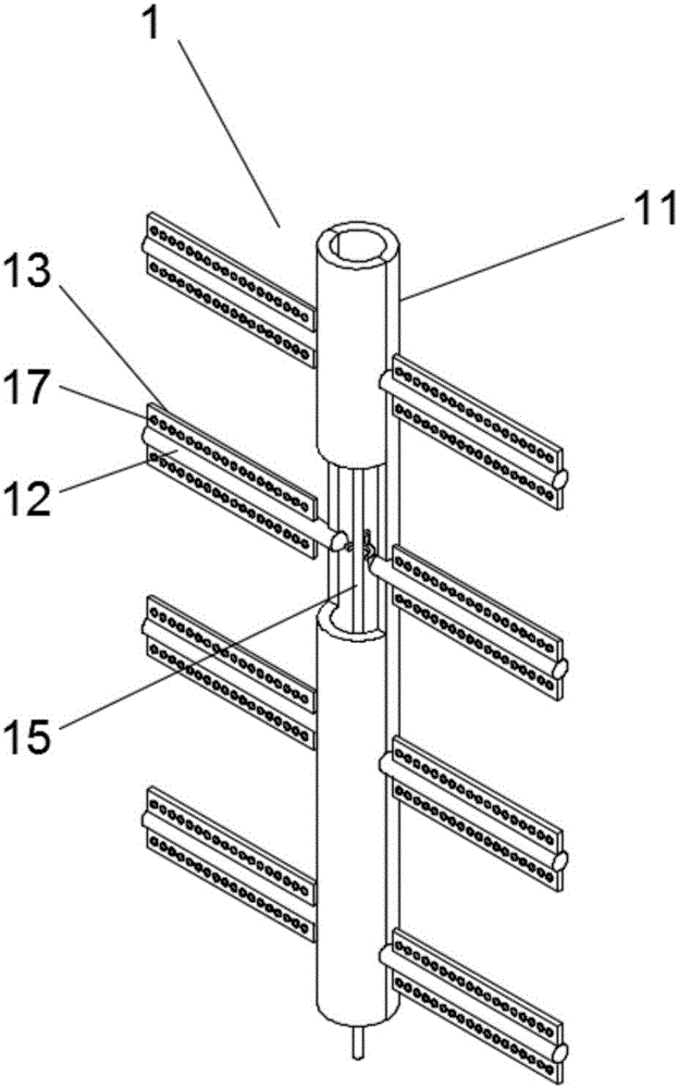 Sewage purification device