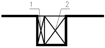 Tunneling and assembling structure and construction method of comprehensive pipe gallery