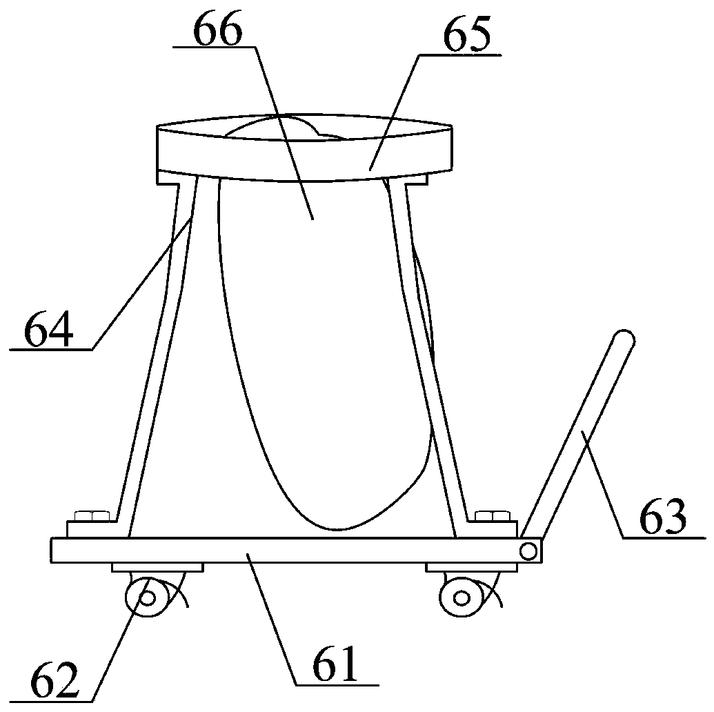 A kiln flue gas semi-dry defluorination, desulfurization and dust removal equipment