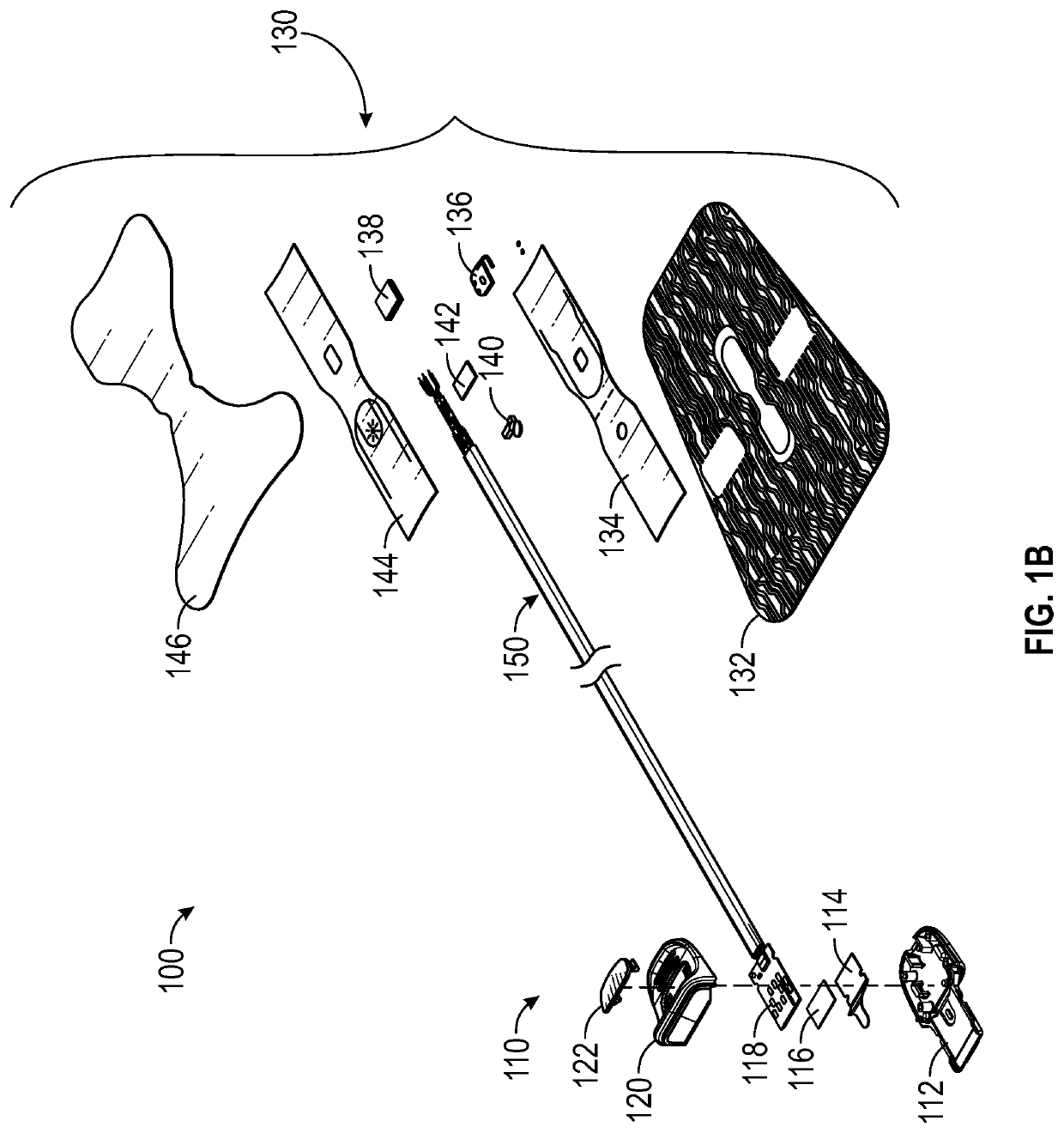 Patient connector assembly with vertical detents