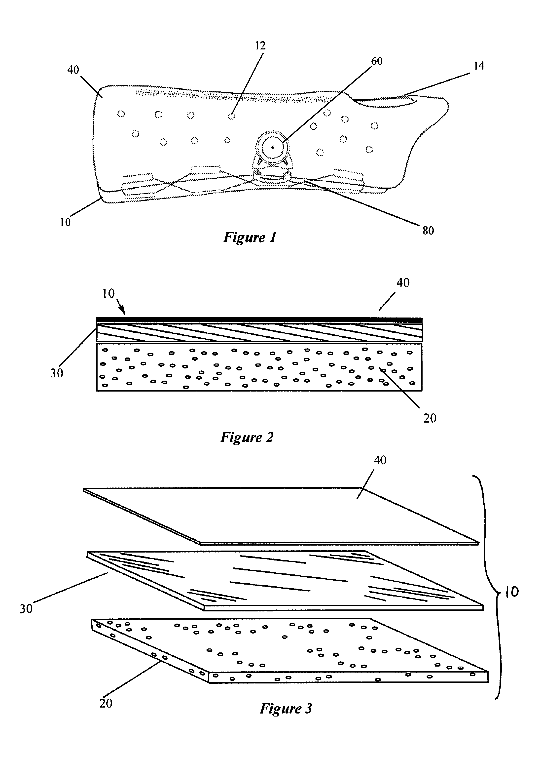 Composite material for custom fitted products