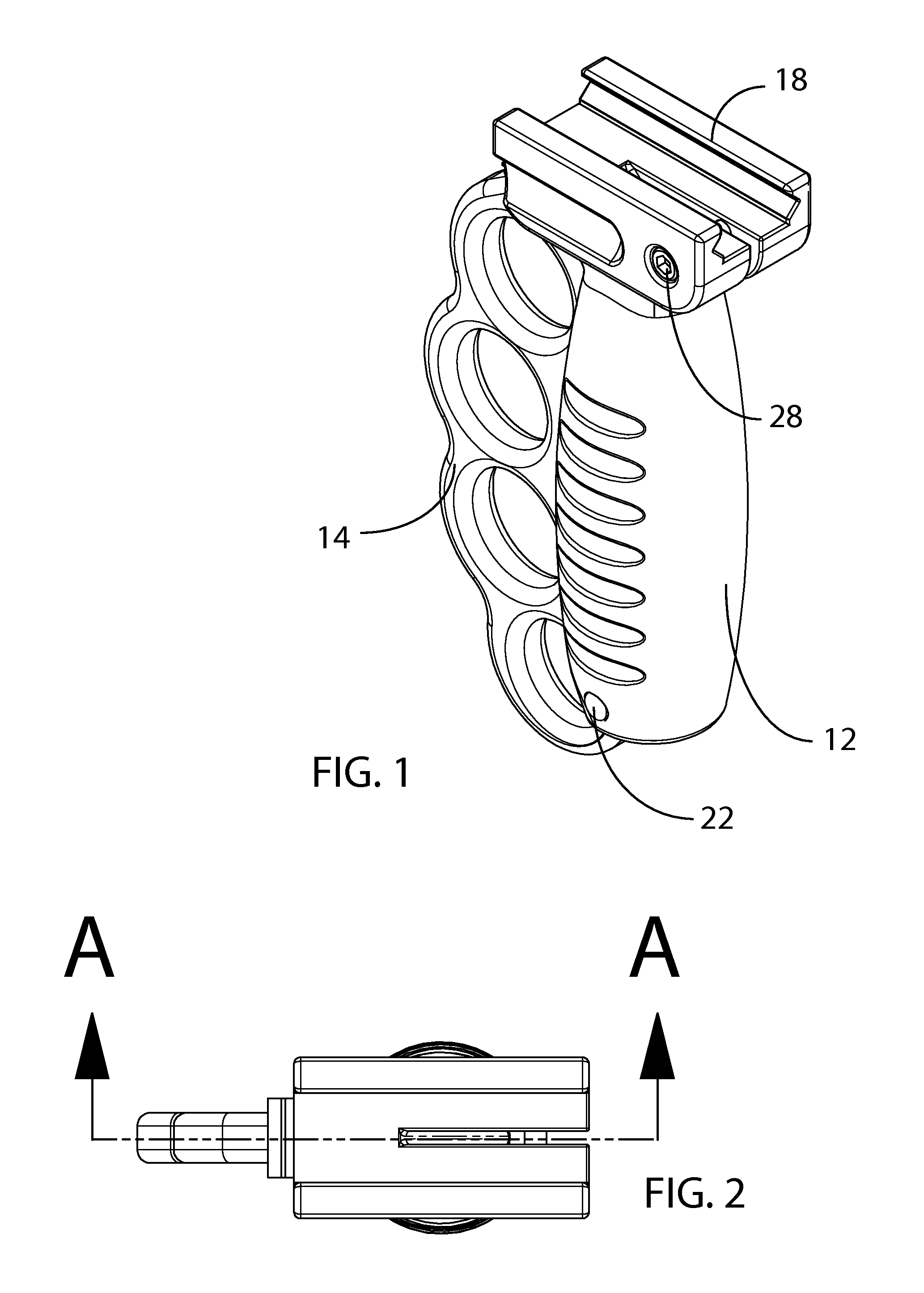 Firearm Handgrip with Tool Component