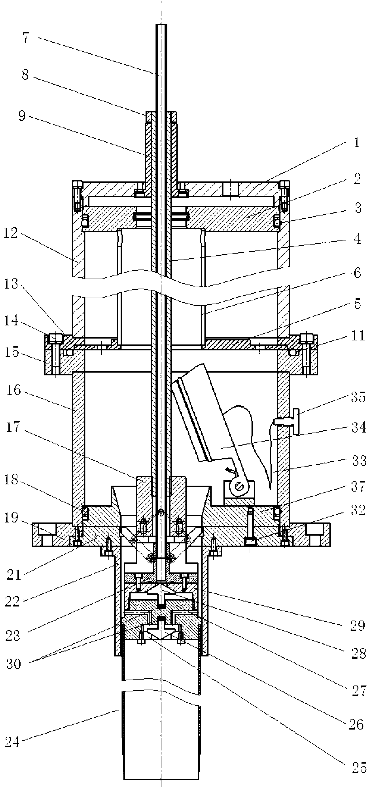 Fidelity secondary sampling equipment for bottom sediments