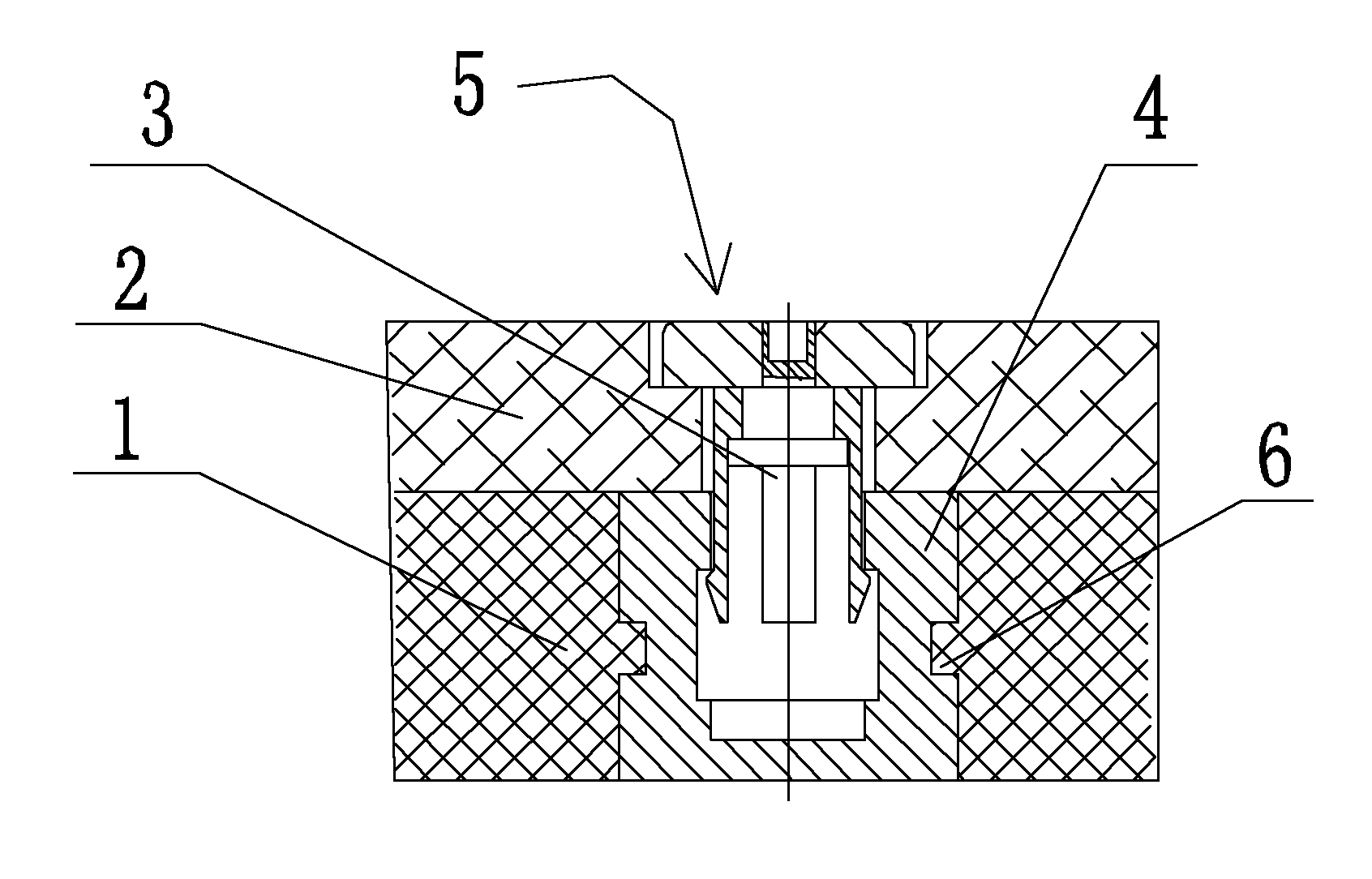 Electric energy meter single enclosure structure