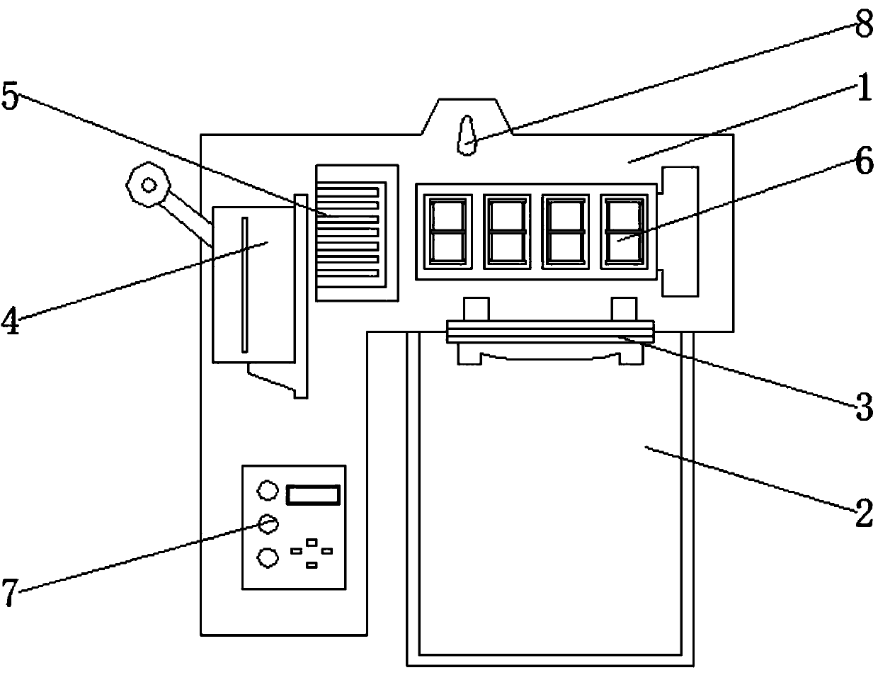 Security patrol reminding device and reminding method thereof