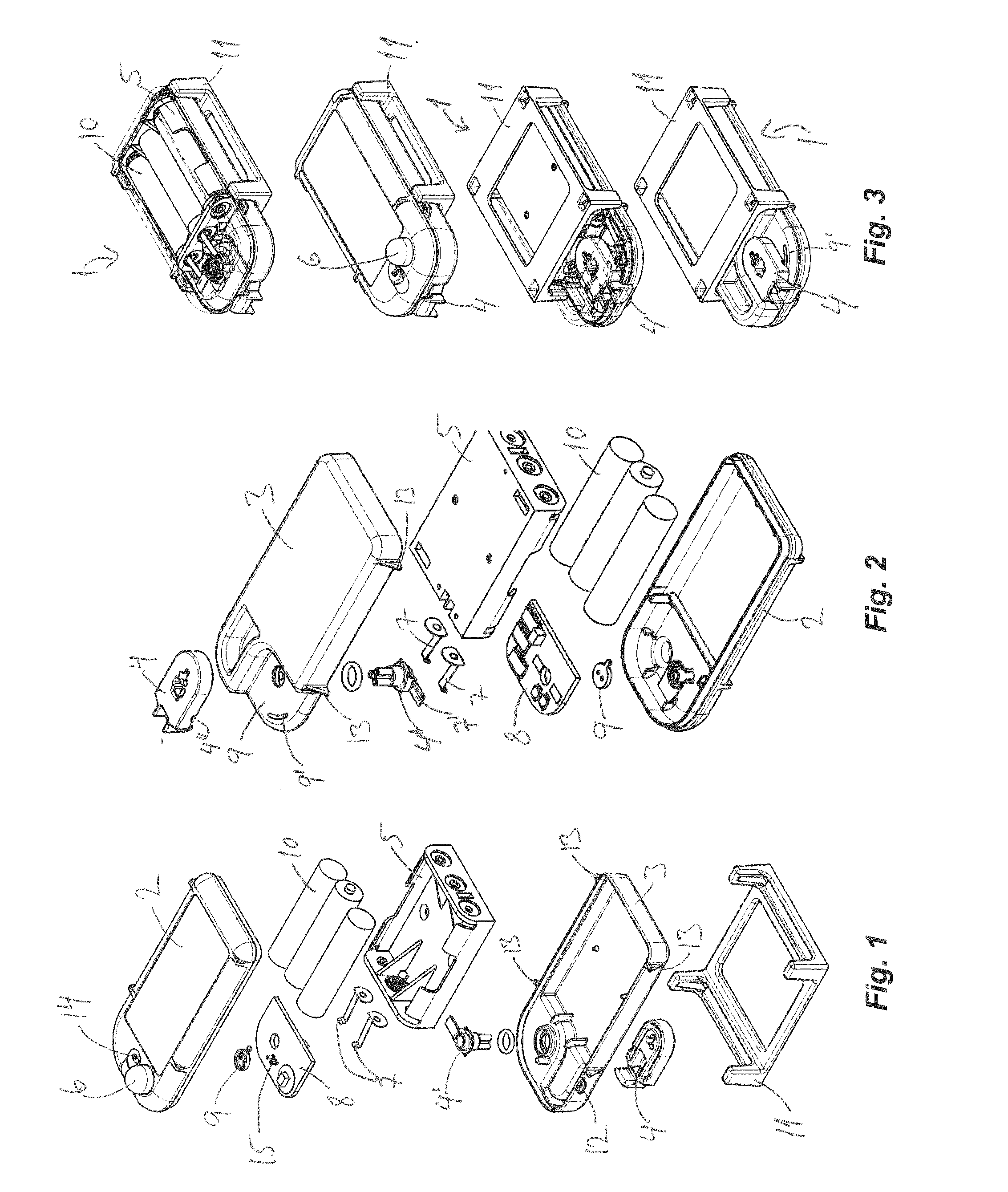 Emergency light device for marine environments