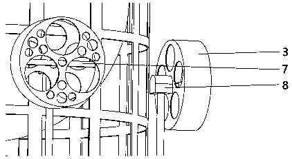 Air detection device capable of flying