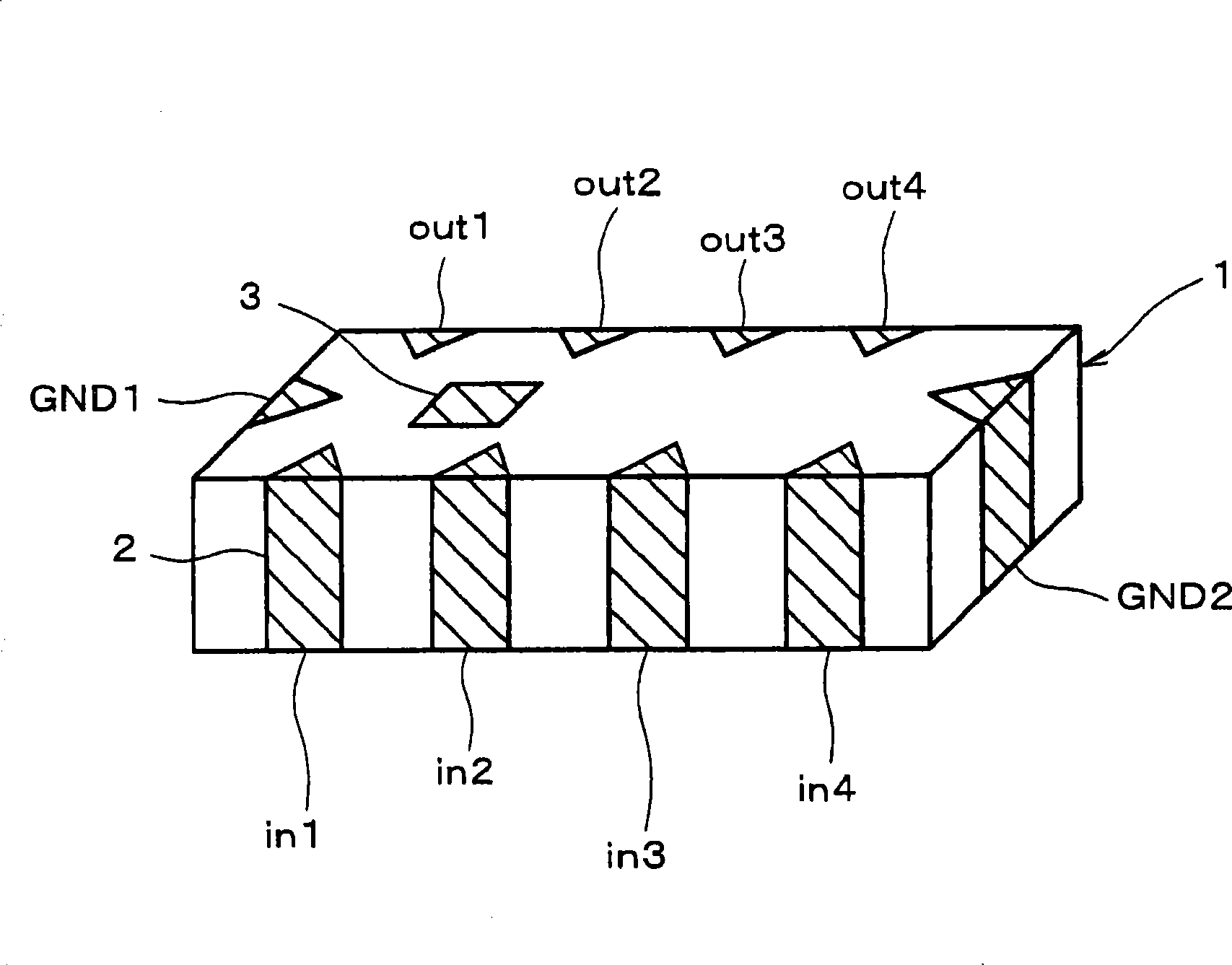 Noise filter array