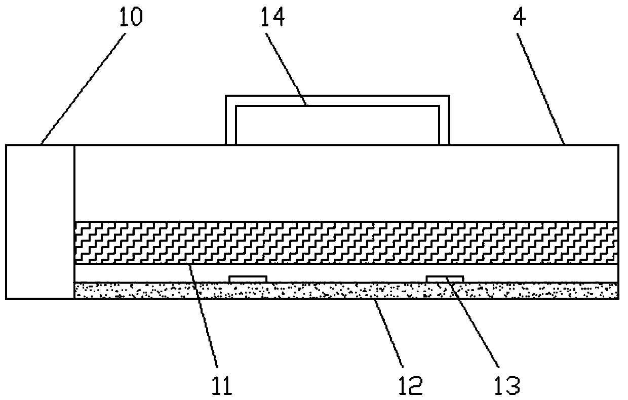 Tissue fixing device in laparoscopy