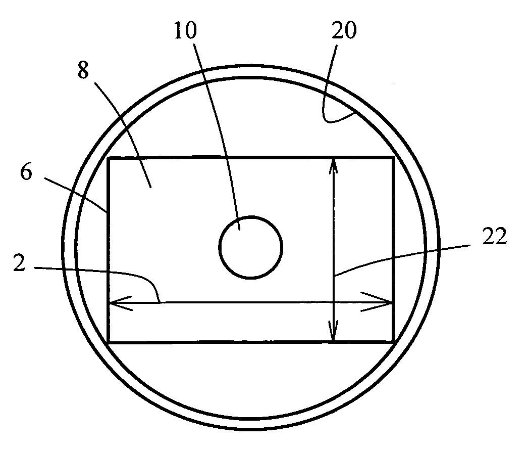 Insert with concavity for organic culture and imaging