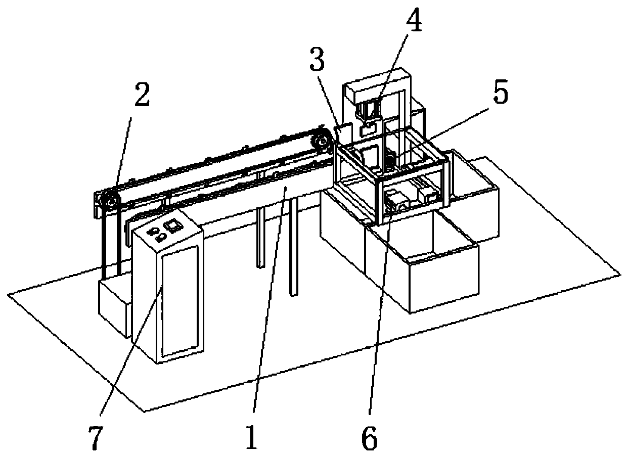 Skewer pulling machine