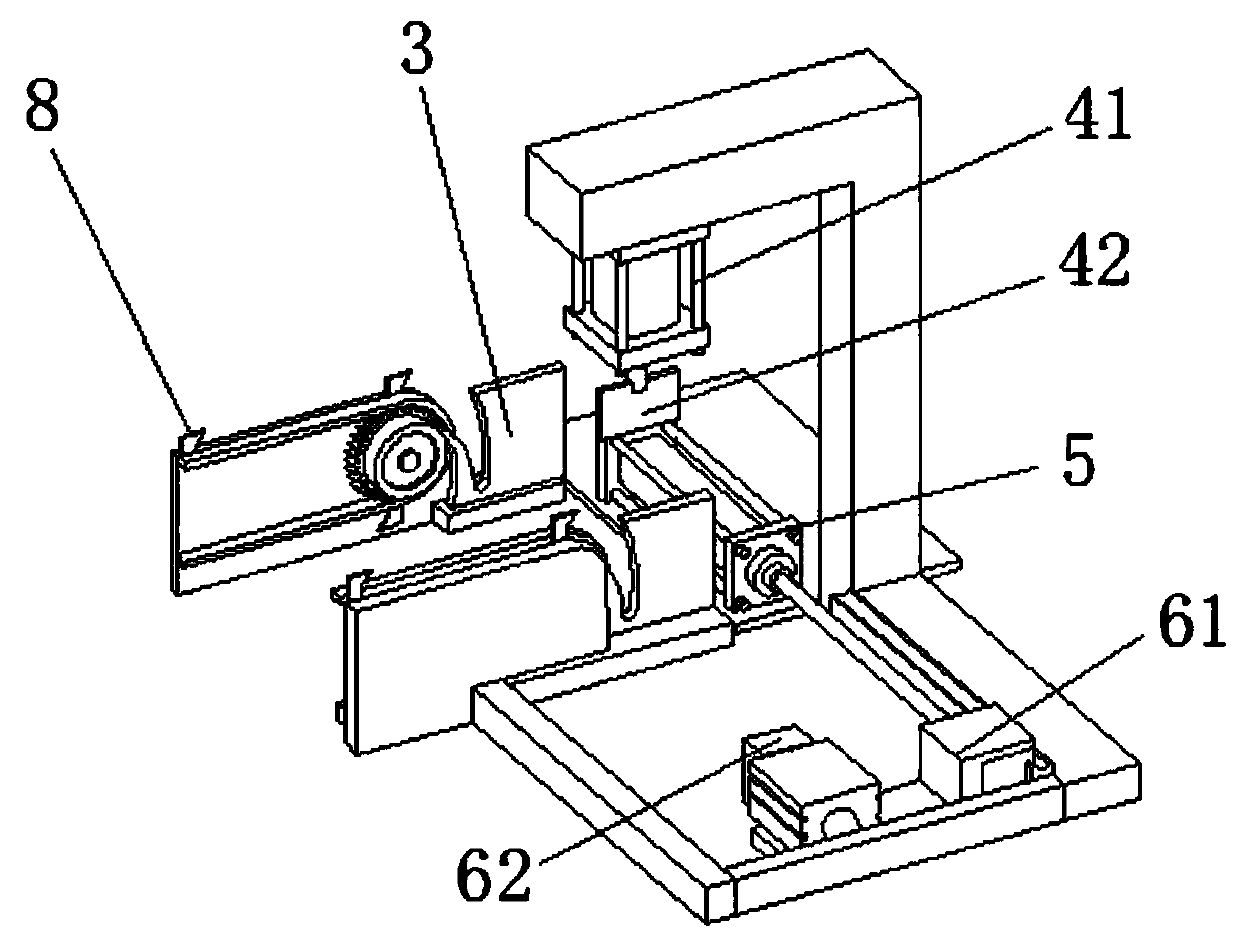 Skewer pulling machine