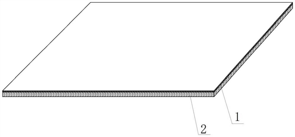 Self-adhesive hemostatic artificial dura mater repair patch and preparation method thereof