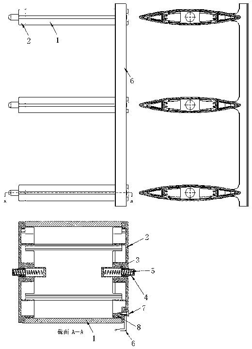 Safety type repairable and replaceable louver blade component