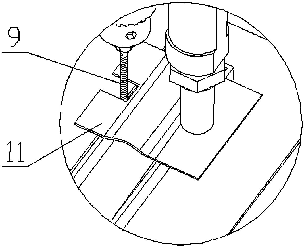 Shrimp digestive tract removing device and method