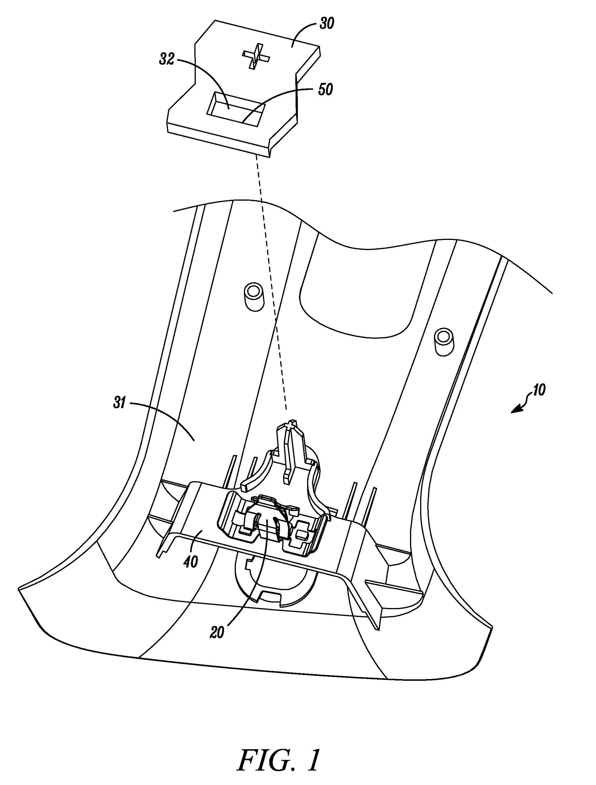 Multicontact Adaptive Fastener Clip