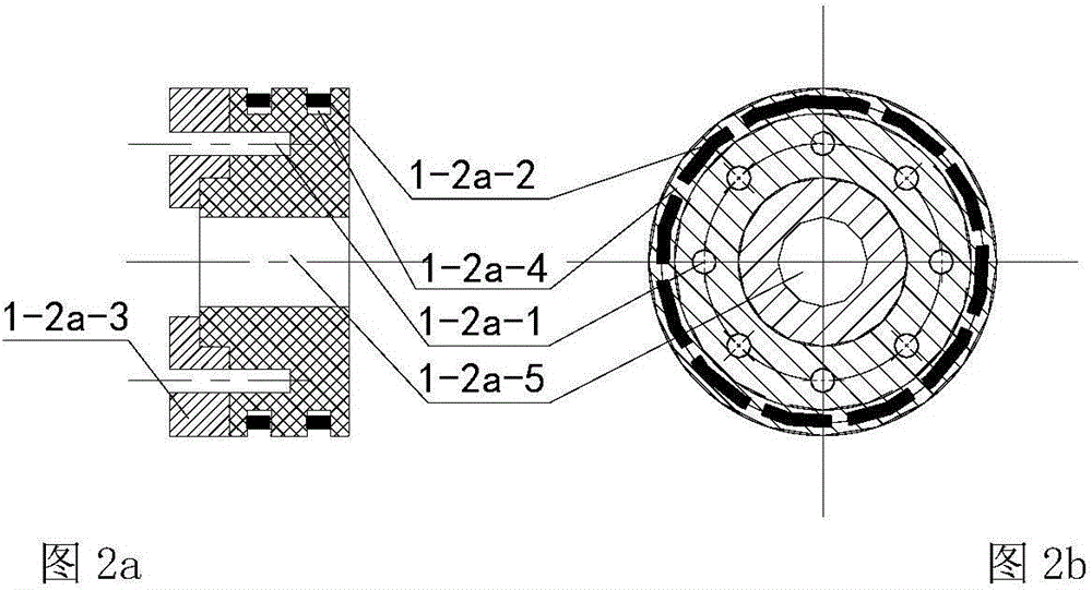 Targeted domain-control grouting device and grouting process