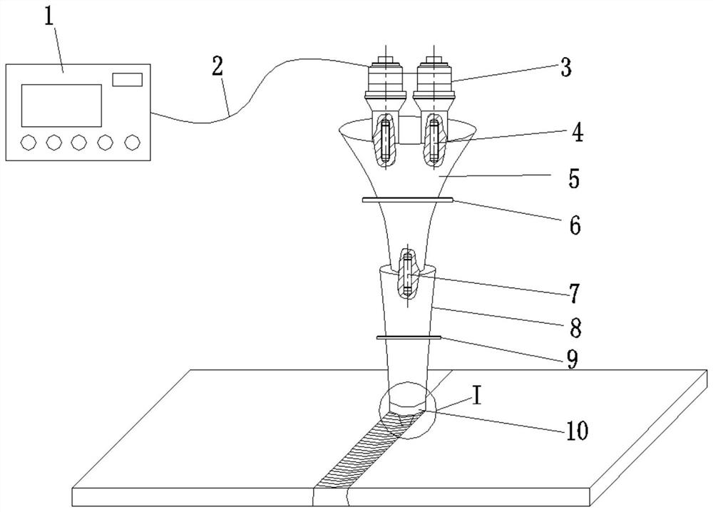 An Ultrasonic Friction Stir Welding Hybrid Welding System