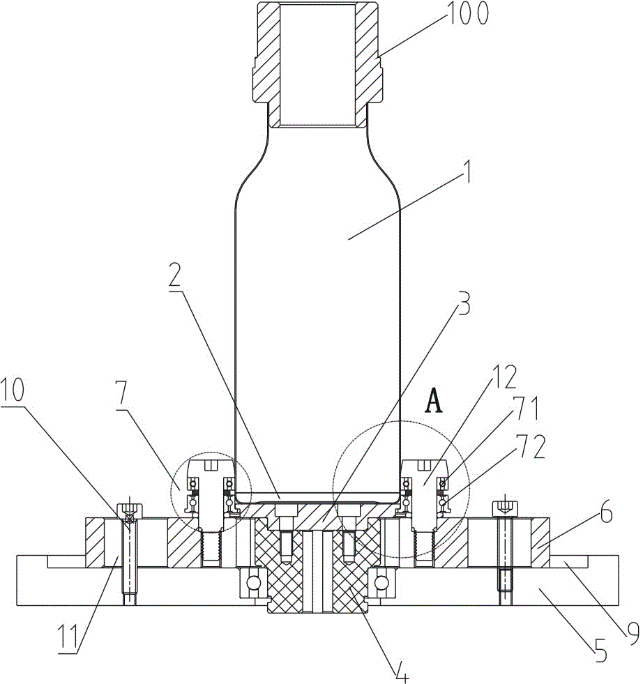 Container welding positioning system