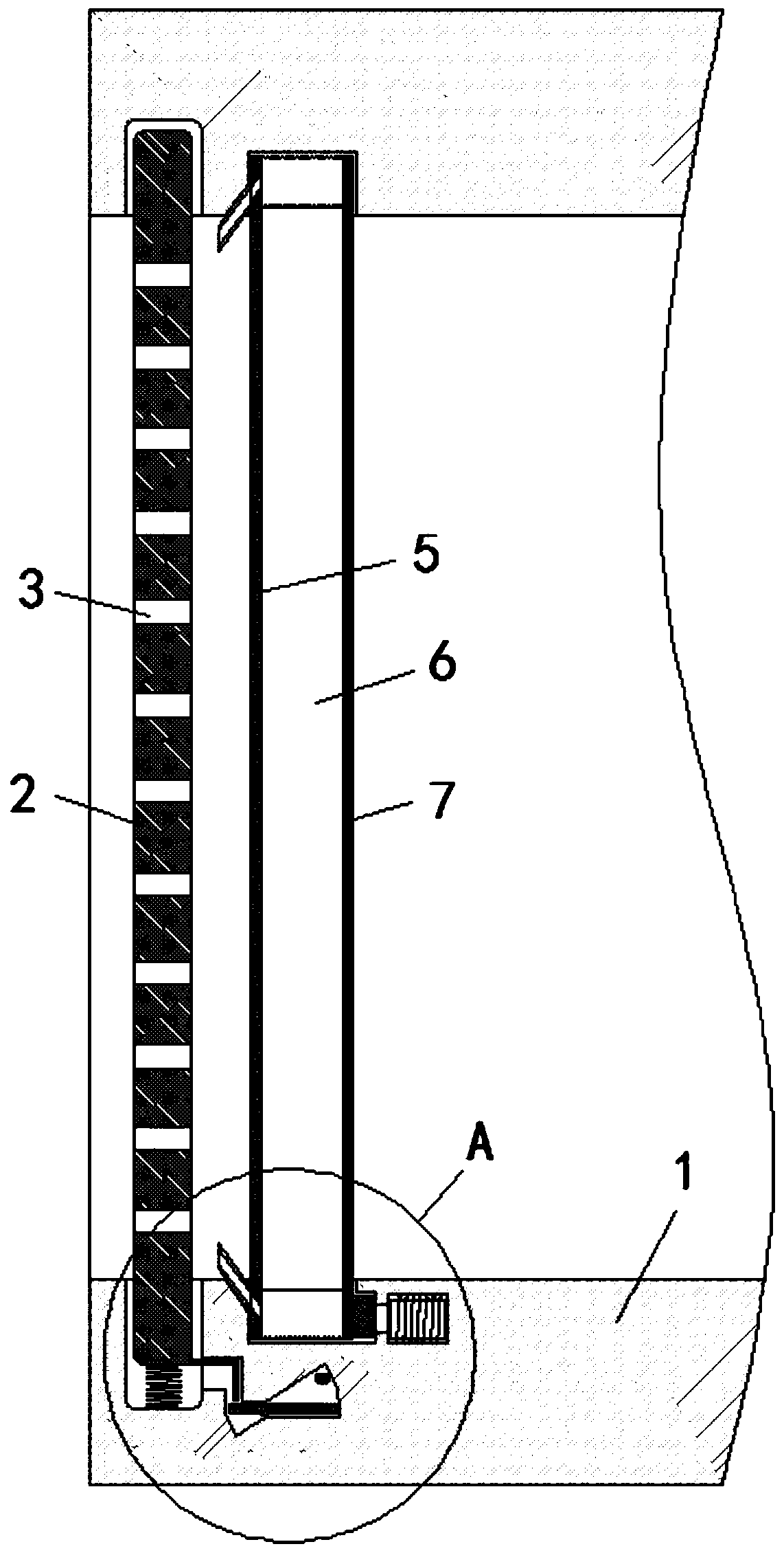 Display robot broadcasting device capable of keeping normal broadcasting