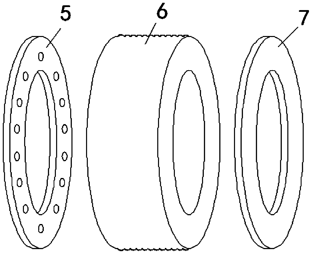 Display robot broadcasting device capable of keeping normal broadcasting