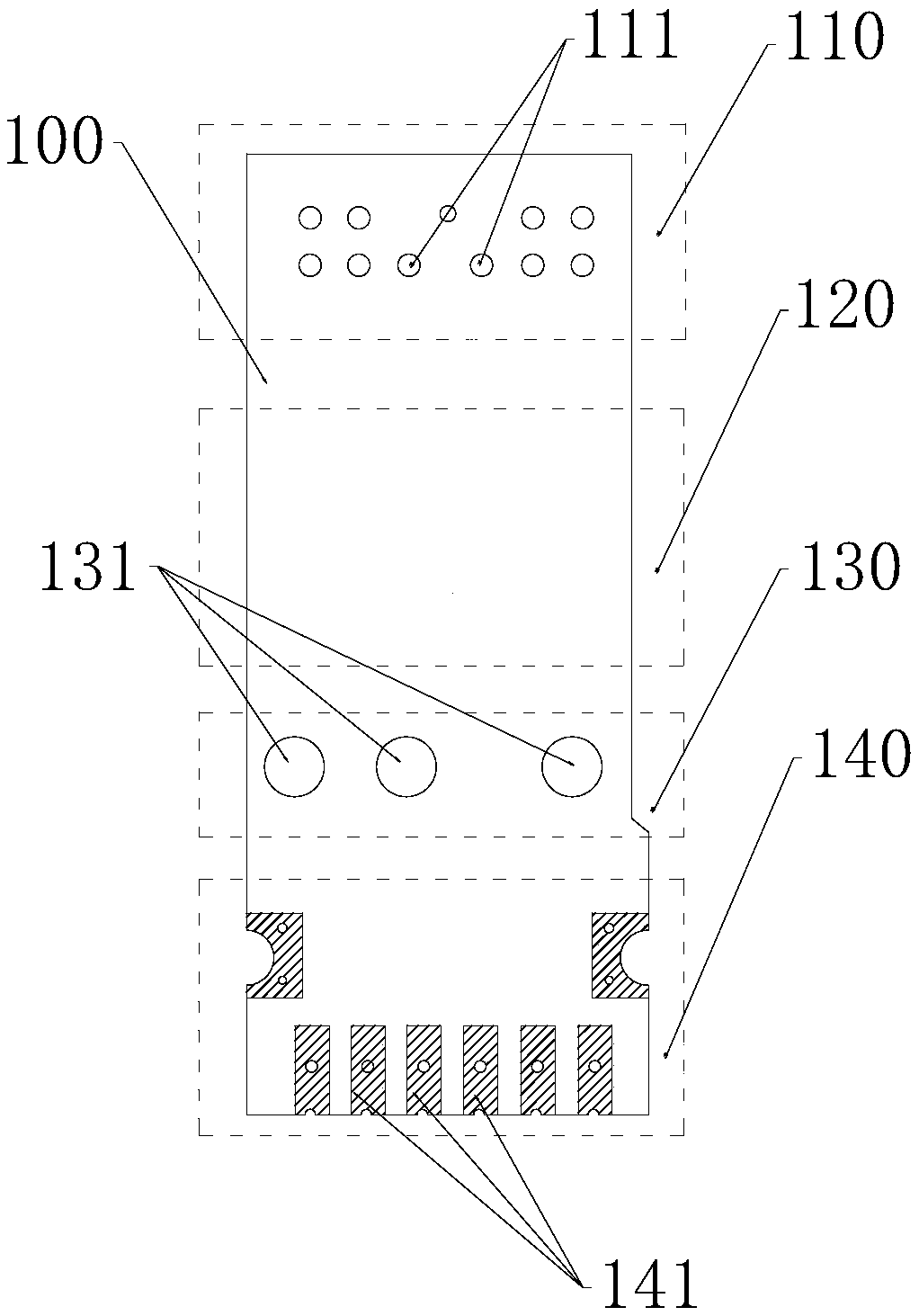 A double-sided flexible board and an assembly fixture thereof