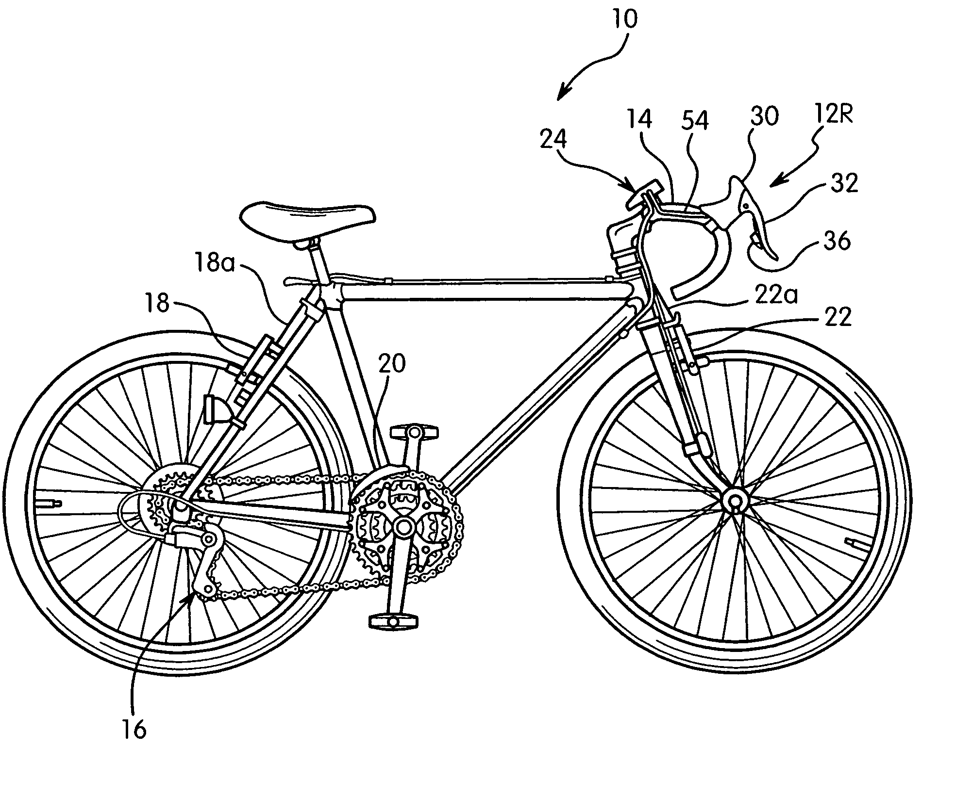 Bicycle operating component with electrical shift control switch